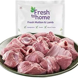 FreshToHome Lean Premium Tender Goat | Curry Cut | 480g to 500g Pack | Tender | Fresh | Never Frozen-image-36