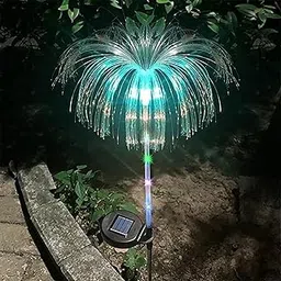 KOSHIYA Jellyfish Solar Garden Light Automatic Multicolor Changing Decorative Flowers Pot Lamp Diwali & Festival Decoration for Balcony Lawn Outdoor Indoor Backyards Pathways Multicolor (1 PC)-picture-12