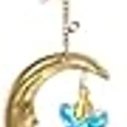 FABLOFT® Pendant Wind Chime Multipurpose Garden Ornament Handmade for Garden Backyard Moon-picture-28