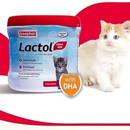 Beaphar Lactol Newborn Kitten Milk Food with DHA, Vitamins & Minerals, Kitten Milk Replacer- 200g-picture-13