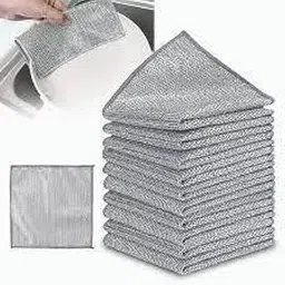 10 Pcs Wire Scrubber Dishwashing Cleaning for Kitchen (Dish Cloth-G)-picture-18