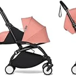 BABYZEN YOYO² Foldable Stroller - Includes Newborn Pack (Ginger), Black Frame & 6+ Color Pack (Ginger) - Suitable for Newborn Up to 22 kg, Lightweight, Mattress, Canopy, Head Support & Foot Cover-picture-23
