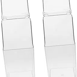 PRETYZOOM 2Pcs Desktop Mask Dispenser with Lid Transparent Organizer for Gloves and Masks Efficient Storage for Laboratory Use Design for Easy Access-picture-53