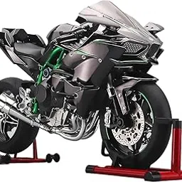 Magicwand 1:6 Scale Die-Cast【X-X-Large】 K.a.w.a.s.a.k.i N.i.n.j.a Metal Motorcycle with Music,Lights Smoke, Accelerator for Collector's & Kids-picture-10