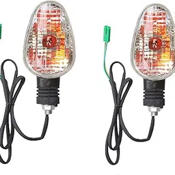 VTRUST Blinker Indicator Assly. Compatible for Bajaj V Rear (Set of 2)-picture-24