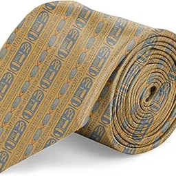 blacksmith Egyptian Enigma Printed Necktie for Men-picture-28