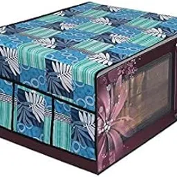 Stylista Printed Classic Pattern Size Microwave Oven Top Cover (Vinyl, 30x14 Inch, Multicolour)-picture-11