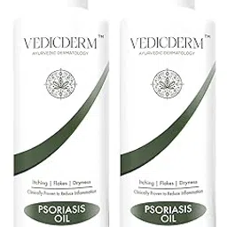 VEDICDERM Natural Psoriasis Oil | 2-in-1 Skin + Scalp Relief for Skin Care Oil, Steroid-Free Formula for Dry, Itchy, and Flaky Skin Helps Soothe Irritation, Helps Reduce Redness & Irritation, Promote Hydration, Suitable for Daily Use (200ml, Pack of 2)-picture-19
