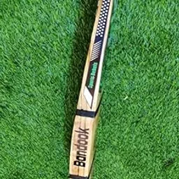 TR Sports Double Blade Burn Edition Hard Tennis Kashmir Willow Cricket Bat for Men and Women Short Handle Full Size with Free Bat Cover image 1