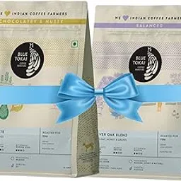 Blue Tokai Coffee Roasters Sampler Pack of Coffee Blends| Attikan Estate - Medium Dark Roast & Silver Oak Café Blend - Medium Roast | Home Espresso Grind 75g Each | 100% Arabica Beans| Freshly Roasted Ground Coffee | Pack of 2-picture-27