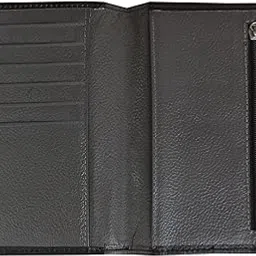 abys Genuine Leather Grey Passport Cover Cum Card Holder Wallet for Men & Women-picture-15