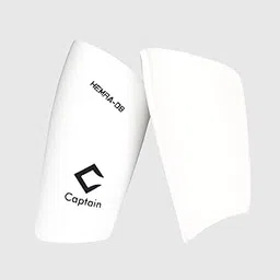 Captain HEMRA Football SHINGUARDS Hard Protective Shell EVA Cushioned Soccer Shinguards for Men and Women (White)-image-40