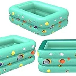 bnf® Children's Inflatable Swimming Pool Inflatable Pool Baby Paddling Pool 150Cm | Yard, Garden & Outdoor Living | Pools & Spas | Swimming Pools | Above-Ground Pools-picture-12