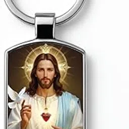 magical gifts Premium Double Side Glossy Metal Keychains | Motivational & God Designs – Shiva, Krishna, Ganesha, Balaji, Buddha, Hanuman, Jesus, Mata Laxmi, Shri Ram, Evil Eye – Stylish & Durable Gift Keychain-picture-13