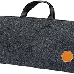 FABLOFT 87 Key Keyboard Case for Mechanical Keyboards Gaming PC Keyboard Storage Bag Dark Gray-image-9