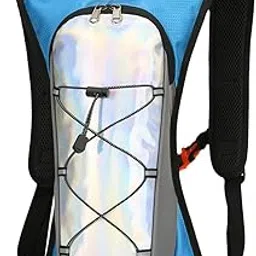 MERISHOPP Hydration Backpack Nylon Men Women Hydration Pack for Biking Hiking Climbing Blue|Sporting Goods|Cycling|Bicycle Accessories|Hydration Packs-image-26