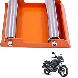 Portable Wheel Roller for Bike Tyre, Chain Cleaning & Lubricating 160Kg Weight Capacity for Bajaj Pulsar 125 (Pack of 1Pcs)-image-94