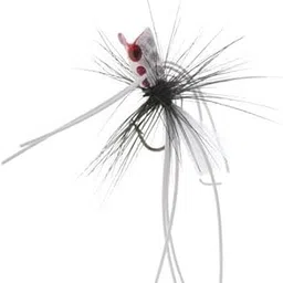 UJEAVETTE 10xFly Dry Fishing Floating Popper Flies Artificial Fishing Baits White- Sporting Goods- Fishing- Baits, Lures & Flies- Crankbaits-image-54