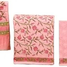 rigdom hand Block Printed Unstitched Salwar Suit Dress Material with Mulmul Dupatta-picture-43