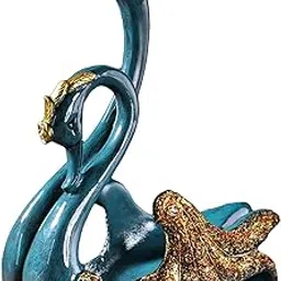 LICHTS®Wine Bottle Holder Modern Swan Sculpture for Creative Home Wine Lovers Gifts Blue|Home & Garden | Kitchen, Dining & Bar | Bar Tools & Accessories | Wine Racks & Bottle Holders-picture-32