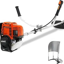 Shakti Technology GB-96 4 Stroke Brush Cutter Machine/Grass Cutting Machine with 37.7cc Extra Power Torque Engine with 80 Teeth Blade, 3T Blades, Paddy Guard for Agriculture, Gardening, Lawn Cuttin-picture-35