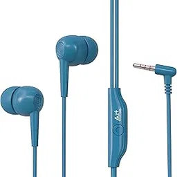 GearZTouch Oasis LoudPro Wired inEar Earphone with in-Line Call Control, Powerful HD Mic, Clear Sound, Stylish & Lightweight Compatible with Oneplus,Samsung,Oppo,Vivo,Redmi Having 3.5mm jack- DarkBlue-picture-50