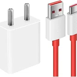 Charger for OnePlus Nord CE 2 Lite 5G Original Like Charging Adapter Type c Charger Fast Adaptor with Type c Charging Cable (O-H2- RED)-picture-21