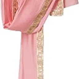 vastramay Men’s Woven Silk Blend Dupatta with Embroidered Border – Ethnic & Festive Wear-picture-35