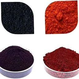 TULVIQ Red & Black Oxide Pigment Powder Combo | Cement Color | Concrete, Paint, Plaster & Tile Pigment | Bright, Non-Fading | 100% Pure Iron Oxide | Multi-Purpose Use (A One Quality) (1000 GM)-picture-24