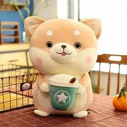 Daisy & Bubbles - Coffee Bear Soft Toy - Teddy Birthday Gift for Kids | 25 CM-picture-11