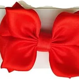 Satin Ribbon Hair Bow with Baby Soft Headband for NewBorn - Style5-image-94