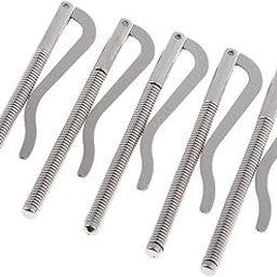 club bollywood Club Bollywood®5Pcs Metal Bifold Money Clip Bar Wallet Replace Parts Spring Cash Holder|Crafts | Leathercrafts |5 Pieces Spring Money Clip Bars-picture-26