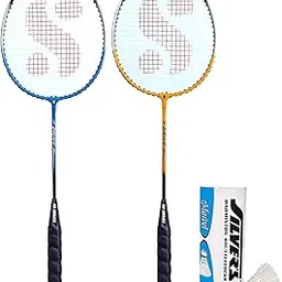 MGC Ratna's Aluminum Badminton Racquets Set (SIL-Drive-Combo-5) Multicolor-picture-24