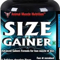 Size Gainer, Advanced Formula For Lean Muscle, Chocolate Flavour, Fast Protein Release With Vitamins And Minerals, Suitable For Vegetarians 3kg-picture-11