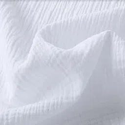 SRP Craft 100% Cotton Double Layer Muslin Crinkled/Double Gauze, Reusable Muslin Fabric Lightweight, Eco-Friendly, Super Soft, Pre-Washed Fabric -Width: 50 inches (RFD, 1 Meter)-image-28