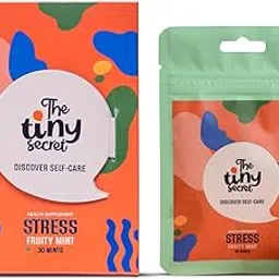 The Tiny Secret Stress Relief Fit Mints | Promotes Relaxation & Calm Mind | Helps Release Stress & Anxiety | With Goodness of Researched Herbal extracts | Fruity Flavour | 30 Mints-picture-27