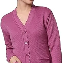 ewools Women's winterwear Woolen Solid Sweater with Pockets Cardigans (with Pockets)-picture-23