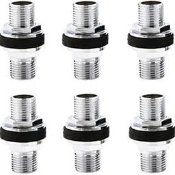 KI CP Brass Tank Nipple/Connector 1 Inch (25mm) Male Ends - Pack of 6-picture-22