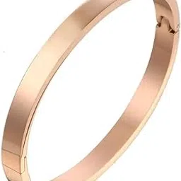 Kada Bracelets for Men Boys brother boyfriend gents/Fashion Rose gold Kada for men/Bracelet for Men/Stainless Steel Kada Kadas Bracelet Birthday Gift Anniversary valentine open kada 345-image-85