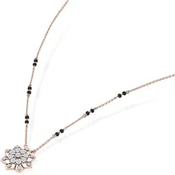 p. n. gadgil jewellers Forever Circle Diamond Mangalsutra Tanmaniya-picture-10