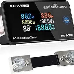 amiciSense 100A DC Energy Meter 6-in-1 Voltage, Current, Power & Energy Monitoring for Precise DC System Management-picture-12