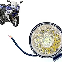 Auto Pearl Motorcycle Low Carbon, Environmental Protection & Energy Saving Round 33-Leds Light compatible with YZF R15 V2 (Pack Of 2)-picture-10