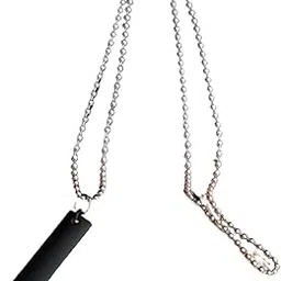 m men style Relationship Gift Fashion Jewelry Reactangle 4Sided Vertical 3D Flat Bar Black Zinc Metal Pendant For Unisex SPn2022554-picture-32