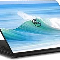 GADGETSWRAP Laptop Decal Vinyl Sticker Top Only Compatible with Dell Vostro 14-3468 - Comb The Wave image 1