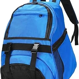 FASHIONMYDAY Basketball Backpack Oxford Basketball Bag for Rugby Ball Volleyball Football-picture-22