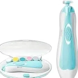 Baby Electric Nail Trimmer for Baby Nail Cutter for New Born Baby with 6 Grinding Heads Automatic Set Safe Nail Trimmer Kit for Kids Toddler Toes and FingernailsNIL Exporttanza-P4242-picture-20