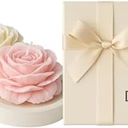 Scented Candles Gift Set, Gift for Girls |for Home Decor Aromatherapy RoseFragnance Gifting Purpose Scented Candle for Friends and Couples 100% SOYA Wax eco Friendly Candle Pack 2-picture-14