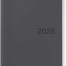 MUJI 84854231 2026 B5 Monthly / Weekly Schedule Book, Starts December 2025, B5, Dark Gray-image-3