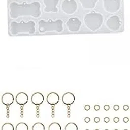 Bnf® Dog Tag Dies Decorative Pendants Epoxy Resin Casting Crafts Making Supplies | Multi-Purpose Craft Supplies | Crafting Pieces | Resin Craft Molds & Supplies-picture-17