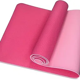 IRIS Fitness Non Slip TPE Yoga Mat for Hot Yoga Pilate Gymnastics, Double Sided (72 inch x 24 inch x 6 mm)-image-23